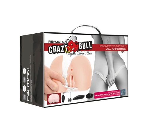 CRAZY BULL - REALISTIC VAGINA AND ANUS WITH VIBRATION POSITION 8