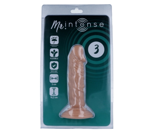 MR INTENSE - 3 REALISTIC COCK 16.2 CM -O- 3 CM