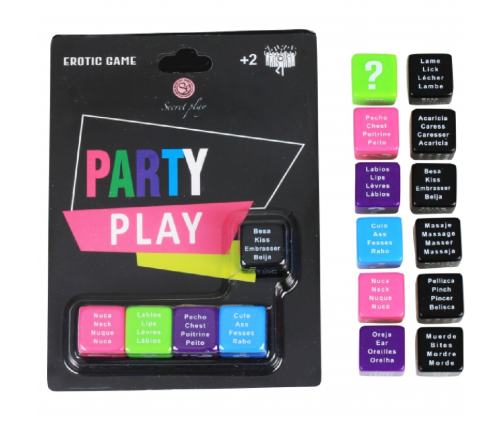 SECRETPLAY - GAME PARTY PLAY 5 DICE (ES/PT/EN/FR)