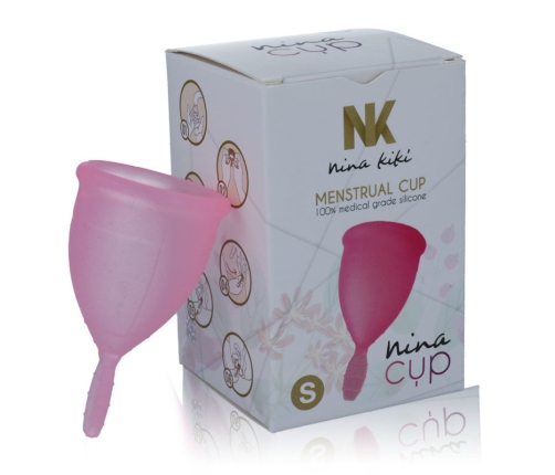 NINA KIKÍ - MENSTRUAL CUP PINK - SIZE S