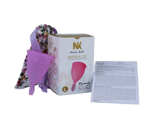 NINA KIKÍ - MENSTRUAL CUP PURPLE - SIZE L
