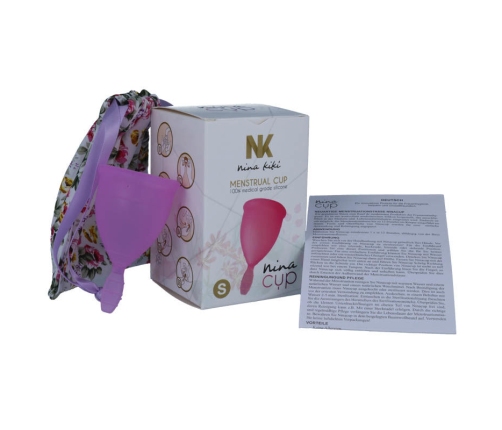NINA KIKÍ - MENSTRUAL CUP PURPLE - SIZE S