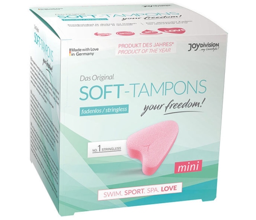 JOYDIVISION SOFT-TAMPONS - ORIGINAL SOFT-TAMPONS MINI 3 UDS