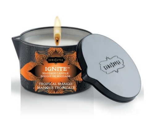 KAMASUTRA - VELA DE MASAJE MANGO TROPICAL 170 GR