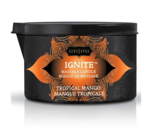 KAMASUTRA - VELA DE MASAJE MANGO TROPICAL 170 GR