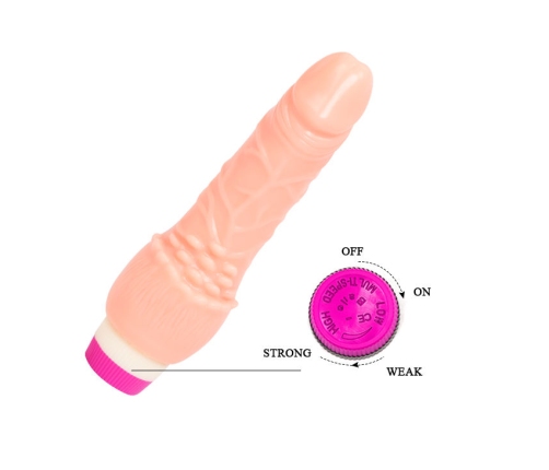 BAILE - WAVES OF PLEASURE REALISTIC VIBRATING 19.5 CM
