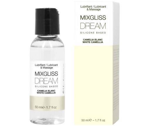 MIXGLISS - DREAM WHITE CAMELIA SILICONE LUBRICANT 50 ML