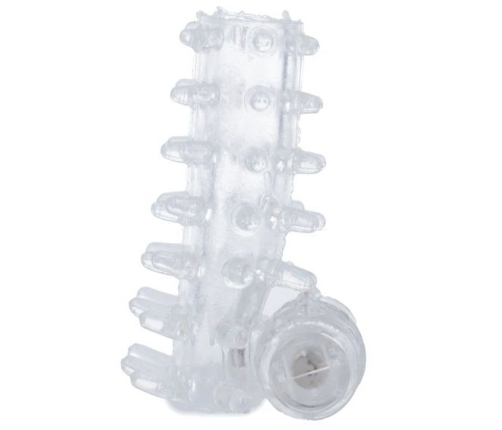 CASUAL LOVE - RING VIBRATING SLEEVE TRANSPARENT