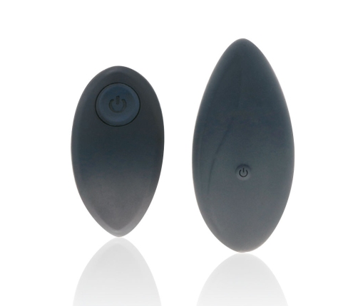 BLACK&SILVER - ZARA REMOTE CONTROL STIMULATOR WITH FREE PANTY