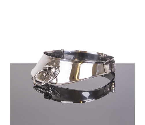 METAL HARD - RESTRAINT COLLAR WITH RING