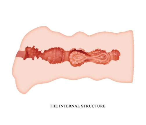 CRAZY BULL - LEILA VAGINA MASTURBADOR 13.5 CM