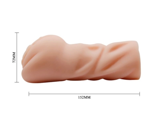 CRAZY BULL - MAVIS VAGINA MASTURBADOR 15.2 CM