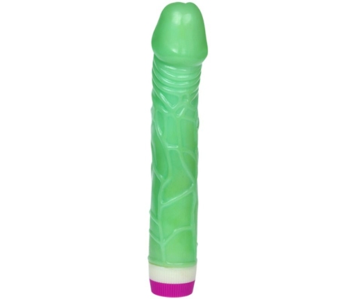 BAILE - WAVES OF PLEASURE VIBRATOR 23 CM GREEN