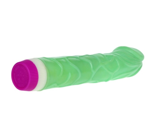 BAILE - WAVES OF PLEASURE VIBRATOR 23 CM GREEN
