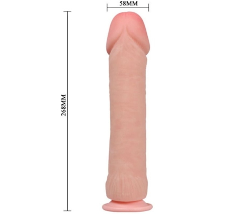 BAILE - THE BIG PENIS NATURAL REALISTIC DILDO 26 CM