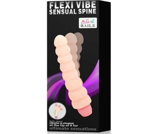 BAILE - FLEXI VIBE SENSUAL SPINE VIBRADOR FLEXIBLE 19 CM