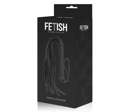 FETISH SUBMISSIVE - VEGAN LEATHER WHIP