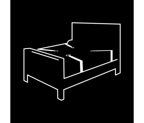 FETISH SUBMISSIVE - SET OF HANDCUFFS AND TIES WITH NOPRENE LINING