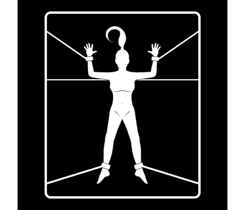 FETISH SUBMISSIVE - SET OF HANDCUFFS AND TIES WITH NOPRENE LINING