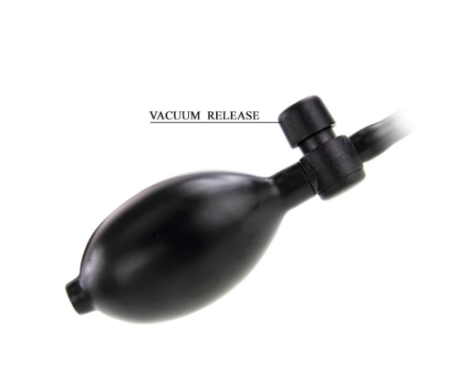 BAILE - DILDO REALÍSTICO VIBRADOR E INFLABLE 18.8 CM