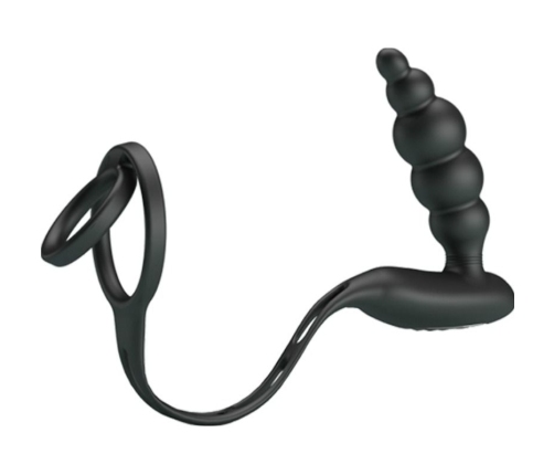 PRETTY LOVE - ANILLOS PENE CON PLUG VIBRADOR