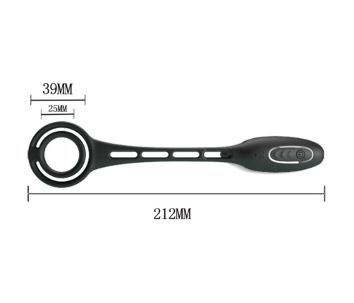 PRETTY LOVE - ANILLOS PENE CON PLUG VIBRADOR