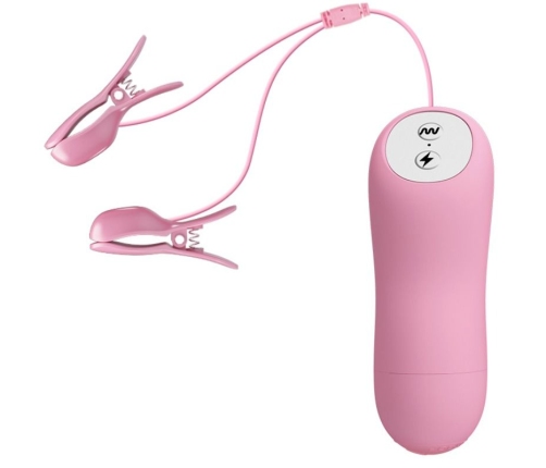 BAILE - ROMANTIC WAVE PINZAS CON VIBRACIÓN Y ELECTROSHOCK