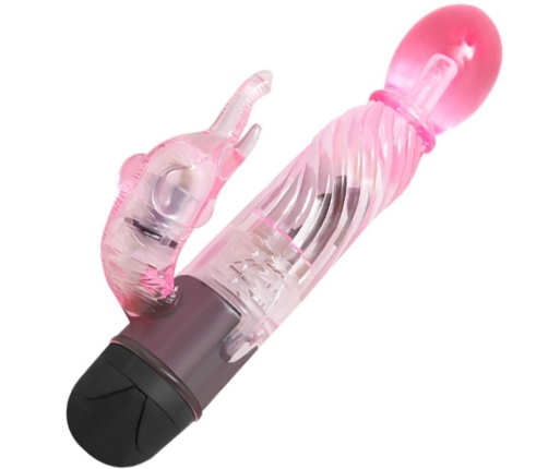 BAILE - GIVE YOU A KIND OF LOVER VIBRATOR WITH PINK RABBIT 10 MODES