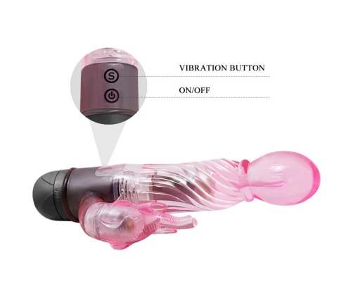 BAILE - GIVE YOU A KIND OF LOVER VIBRATOR WITH PINK RABBIT 10 MODES