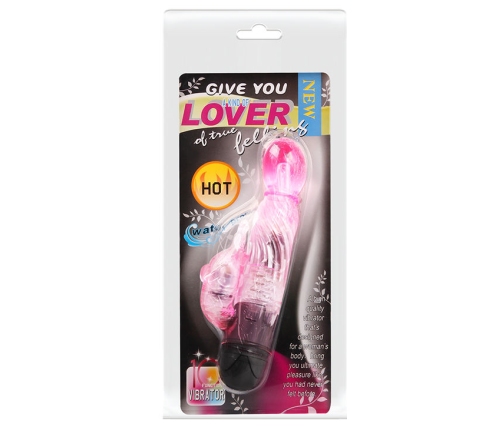 BAILE - GIVE YOU A KIND OF LOVER VIBRATOR WITH PINK RABBIT 10 MODES