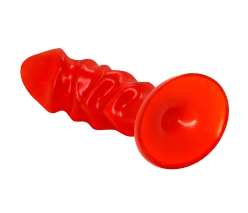 BAILE - UNISEX ANAL PLUG WITH RED SUCTION CUP