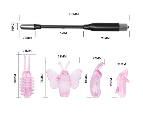 BAILE - WIZARD MAGIC WAND STIMULATOR WITH VIBRATION