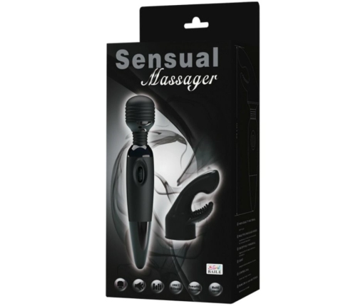 BAILE - SENSUAL MASSAGER WITH INTERCHANGEABLE HEAD