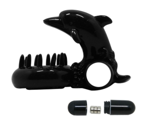 BAILE - SWEET RING RING WITH CLITORIS STIMULATOR DELFIN