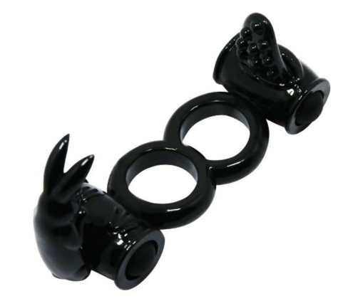 BAILE - SWEET RING ANILLO DOBLE CON RABBIT DOBLE