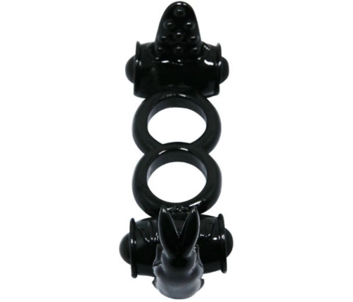 BAILE - SWEET RING ANILLO DOBLE CON RABBIT DOBLE