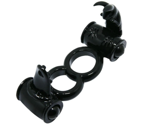 BAILE - SWEET RING ANILLO DOBLE CON RABBIT DOBLE