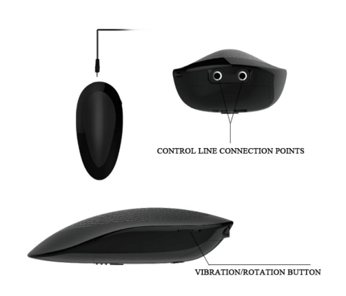 BAILE - VIBRADOR REALÍSTICO OLIVER CON FUNCION ROTACIÓN