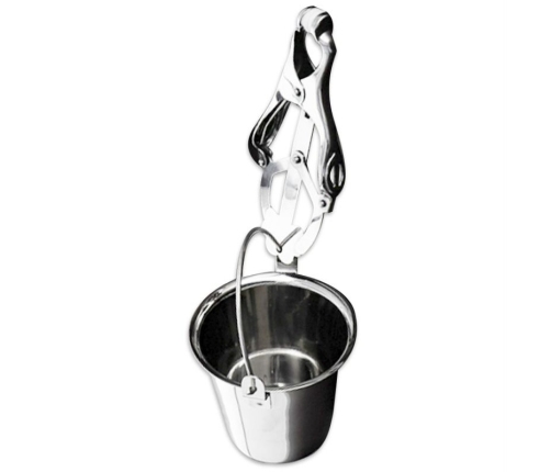 METAL HARD - NIPPLE CLAMP WITH TANK