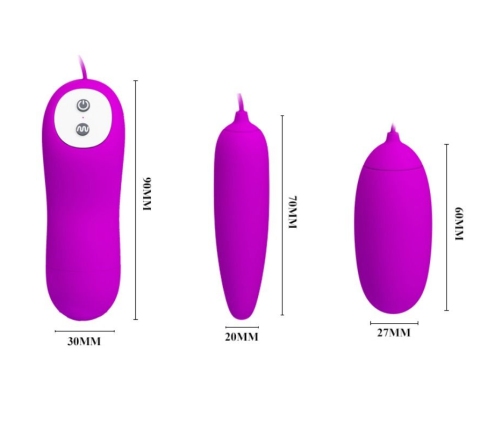 PRETTY LOVE - IRMA HUEVO VIBRADOR DOBLE