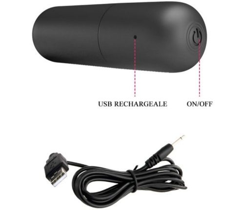 PRETTY LOVE - STRAP ON CON BALA VIBRADORA CARTER