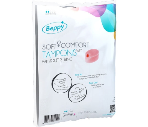 BEPPY - SOFT COMFORT TAMPONS WET 30 UNITS