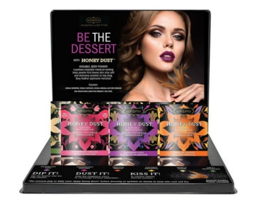 KAMASUTRA - EDIBLE POWDER DISPLAY HONEY DUST