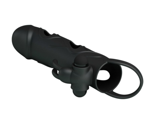 PRETTY LOVE - FUNDA SILICONA CON VIBRACIÓN 14 CM 2.0