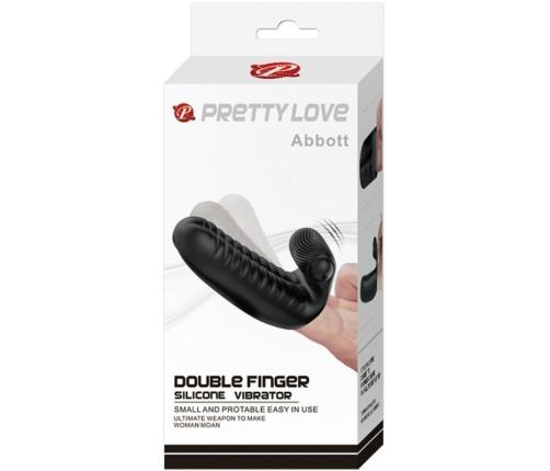 PRETTY LOVE - ABBOTT BLACK STIMULATOR THIMBLE