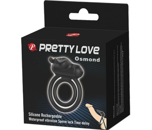 PRETTY LOVE - OSMOND SILICONE VIBRATOR RING