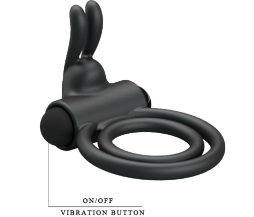 PRETTY LOVE - OSMOND SILICONE VIBRATOR RING