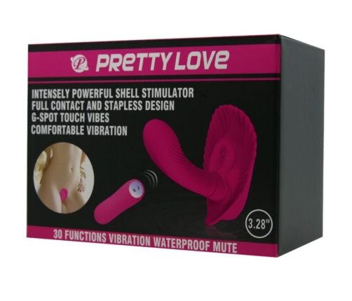 PRETTY LOVE - CONCHA ESTIMULADORA CONTROL REMOTO