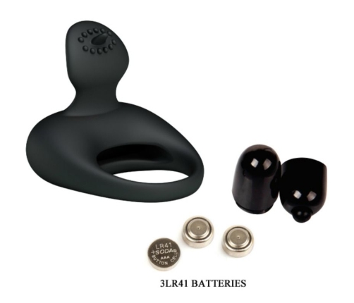 PRETTY LOVE - VIBRATING RING WITH TONGUE