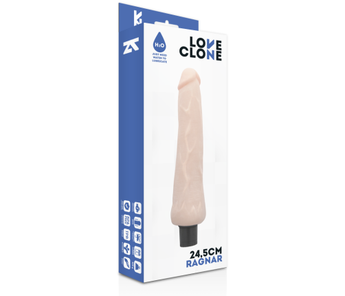 LOVECLONE - RAGNAR SELF LUBRICATION VIBRATOR 24.5 CM -O- 3.5 CM